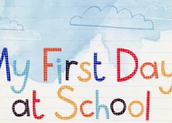 my first day at school paragraph